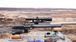 Long range rifle shooting at 1200 yards.