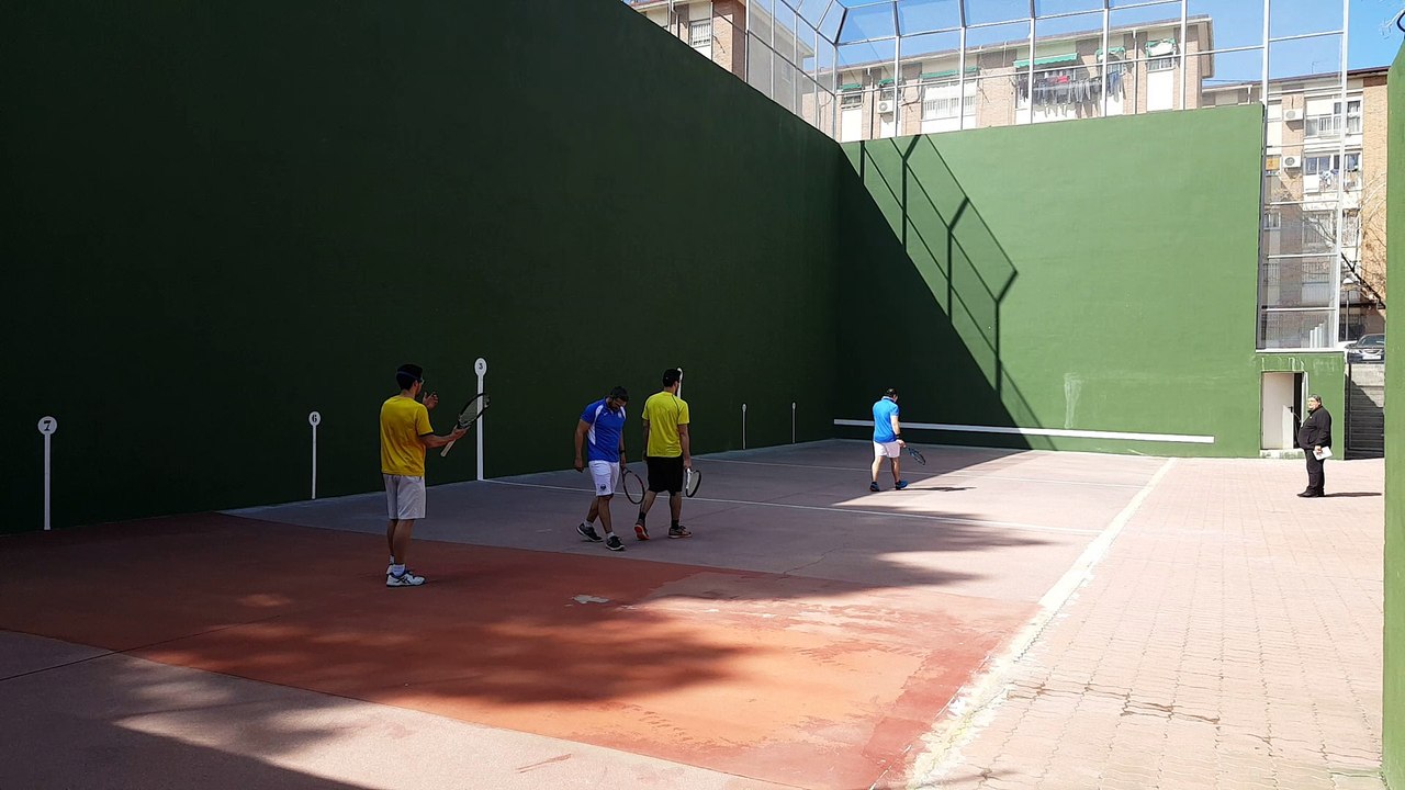 Frontenis honor San Cristobal vs Molareño 1ª partida set 2