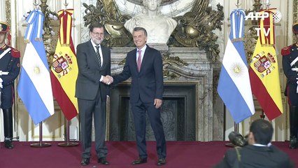 Rajoy y Macri reafirman plena sintonía política entre gobiernos
