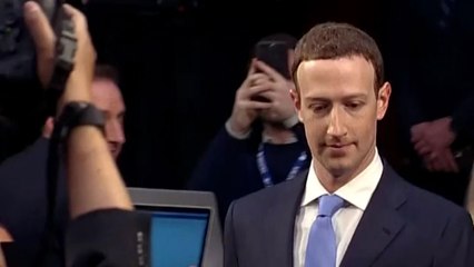 납작 엎드린 저커버그...청문회 '된서리' 피해 / YTN