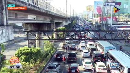TRAFFIC UPDATE: EDSA Santolan