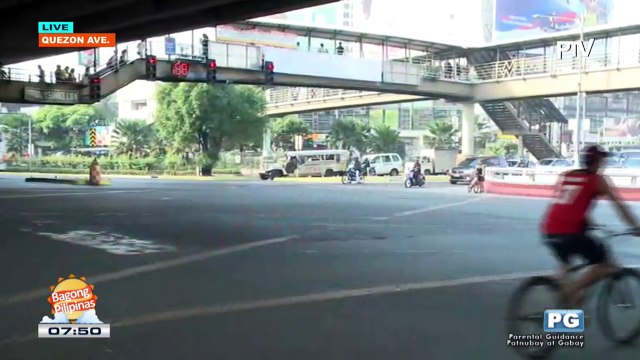 TRAFFIC UPDATE: Quezon Avenue