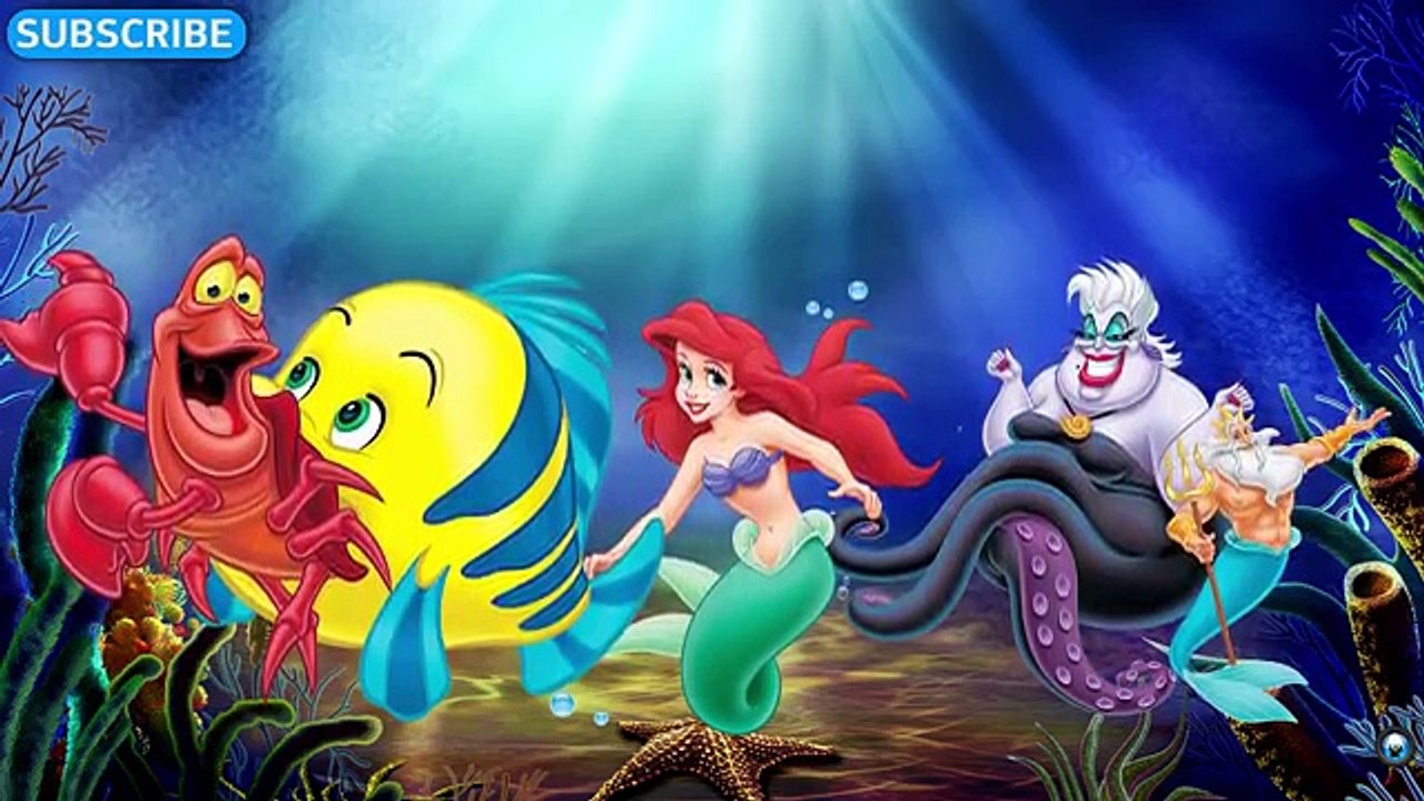 FINGER FAMILY SONG LITTLE MERMAID ARIEL DADDY FINGER SONG