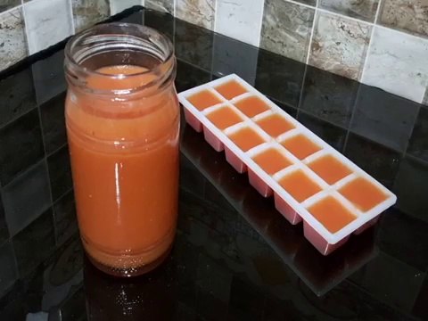 How to make homemade tomato sauce or tomato puree - Quick and Easy recipe of tomato sauce