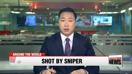 Video of Palestinian protester shot by Israeli sniper sparks anger, Israel defends action
