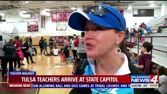 Educators Remain Solid in Resolve During Seventh Day of Oklahoma Teacher Walkout