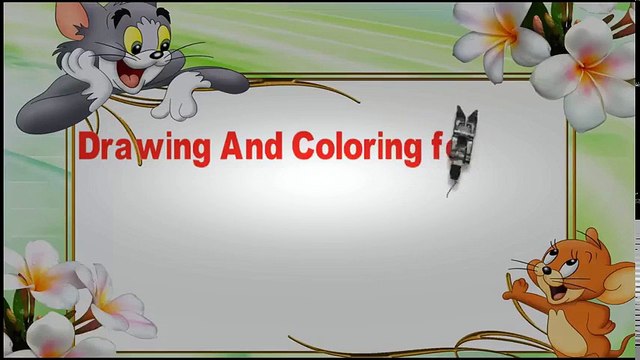 Draw and color videos for kids Drawing and coloring pages rainbow teeth and lips for children | Educational child channel