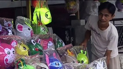 Cara Membuat Kerajinan Lampu Tidur Hias Dari Benang Dan Balon