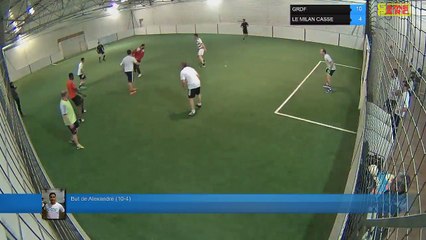But de Alexandre  (10-4) - GRDF Vs LE MILAN CASSE - 10/04/18 19:00 - LIGUE 3 - Poitiers Game Parc
