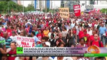 Escandalosas revelaciones acompañan el plan económico de Temer en Brasil
