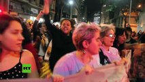 Masivas protestas por violación de una menor de 16 años en Brasil