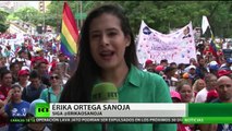 Marchas de partidarios y opositores del Gobierno sacuden Venezuela