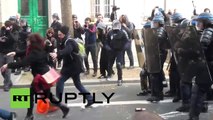 La Policía francesa arresta a 130 personas en las protestas de París