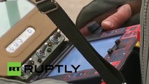 Última tecnología para desactivarar las minas del Estado Islámico en Palmira