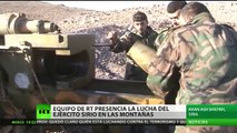 RT presencia la lucha del Ejército sirio en las montañas