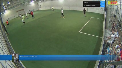 But de francois (22-14) - GRDF Vs LE MILAN CASSE - 10/04/18 19:00 - LIGUE 3 - Poitiers Game Parc