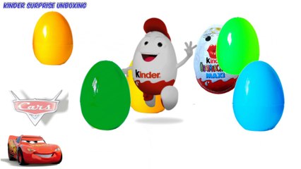 25 Киндер Сюрпризы Тачки Kinder Surprise Eggs Cars Disney Pixar Cars 2