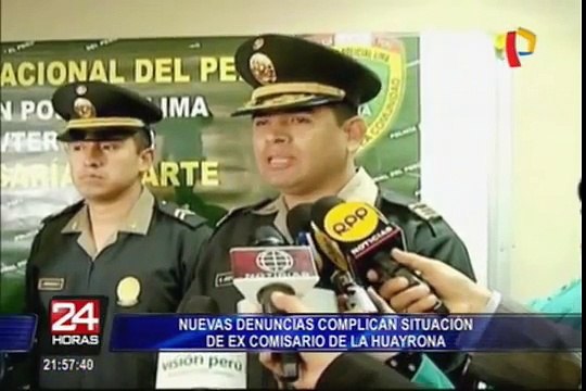 Nuevas denuncias contra policías detenidos por extorsión