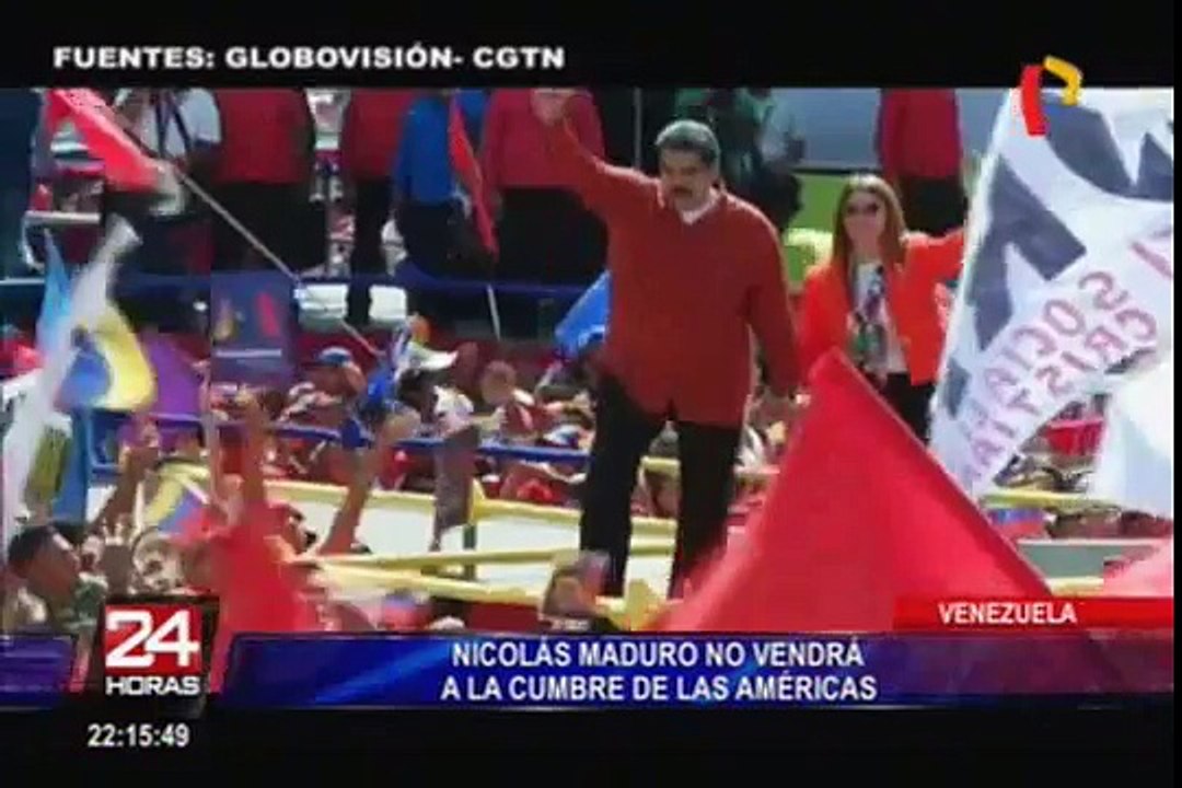 Venezuela: Nicolás Maduro no asistirá a la Cumbre de las Américas