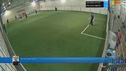 But de Jordan (5-9) - LES GARS LACTICS Vs  PRO TECH HABITAT - 10/04/18 20:00 - LIGUE 1
