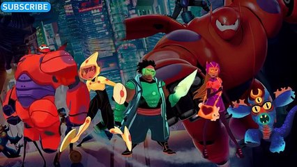 DADDY FINGER SONG BIG HERO 6 TOYS VIDEOS FOR KIDS Finger Family Song