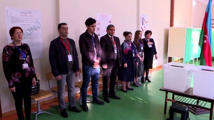 Azerbaycan sandık başında - BAKÜ