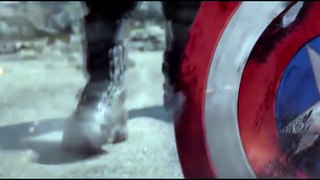 Avengers Infinity War Bucky Picks Up Captain America's Shield Leaked Footage free
