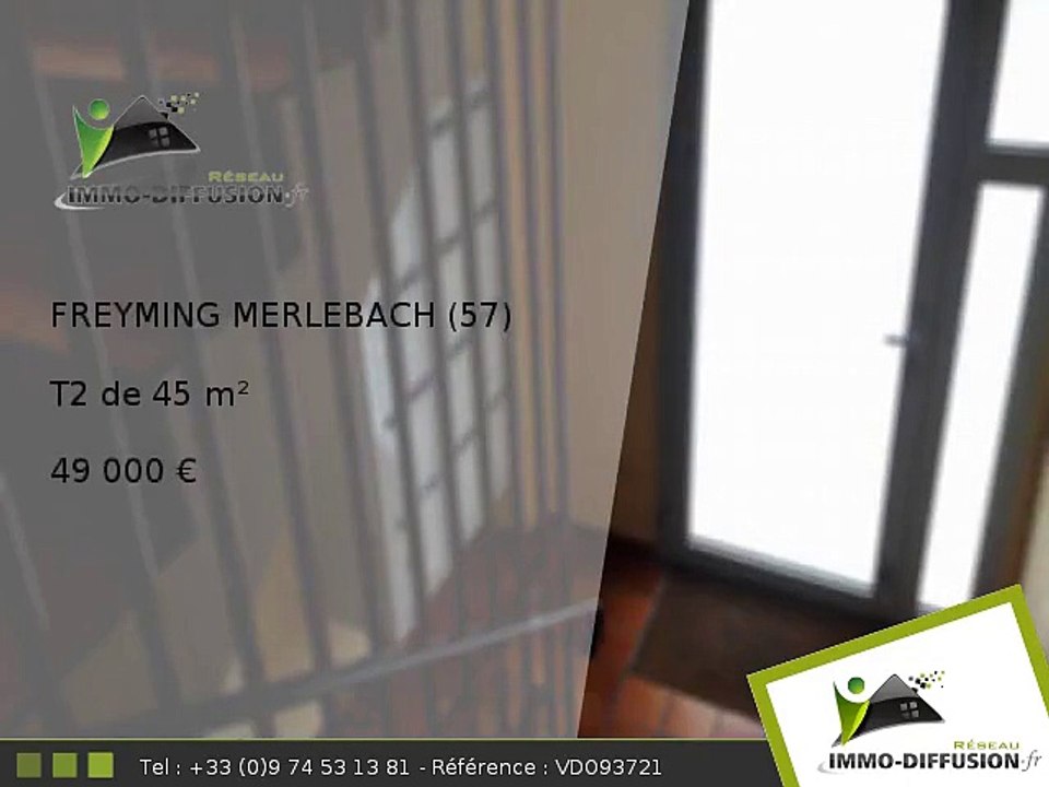 T2 A vendre Freyming merlebach 45m2 - Centre ville