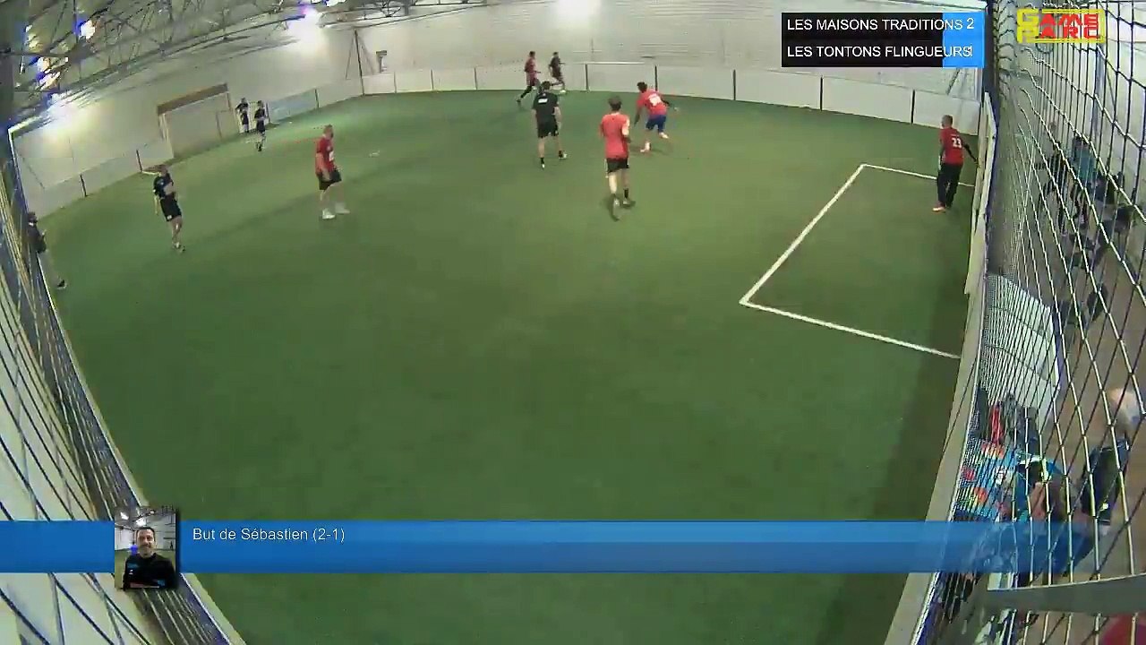 But de Sébastien  (2-1) - LES MAISONS TRADITIONS Vs LES TONTONS FLINGUEURS - 10/04/18 21:00