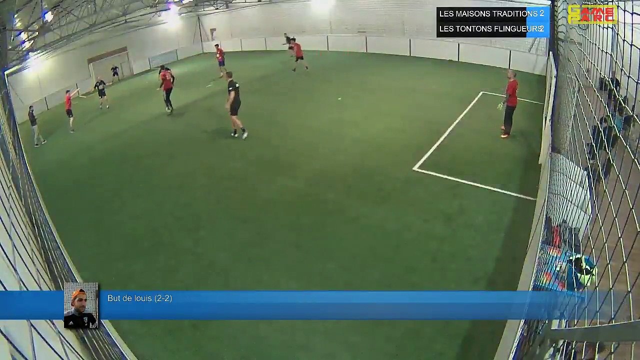 But de louis (2-2) - LES MAISONS TRADITIONS Vs LES TONTONS FLINGUEURS - 10/04/18 21:00 - LIGUE 2