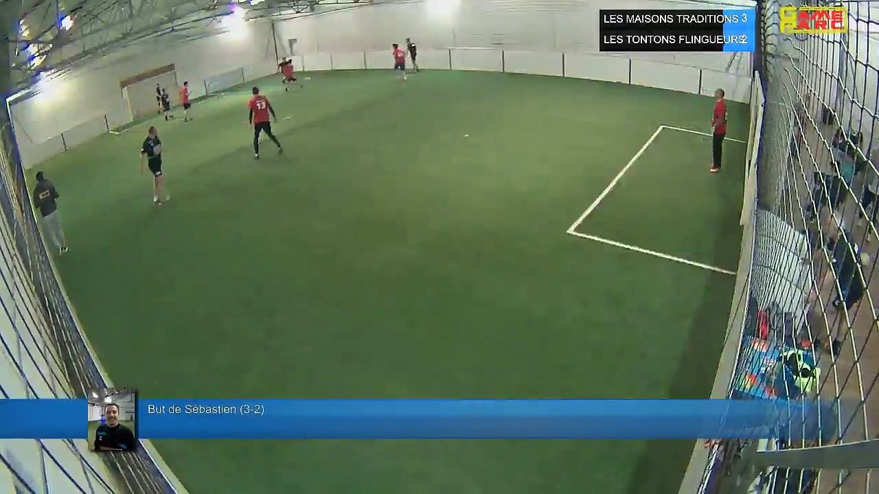 But de Sébastien  (3-2) - LES MAISONS TRADITIONS Vs LES TONTONS FLINGUEURS - 10/04/18 21:00