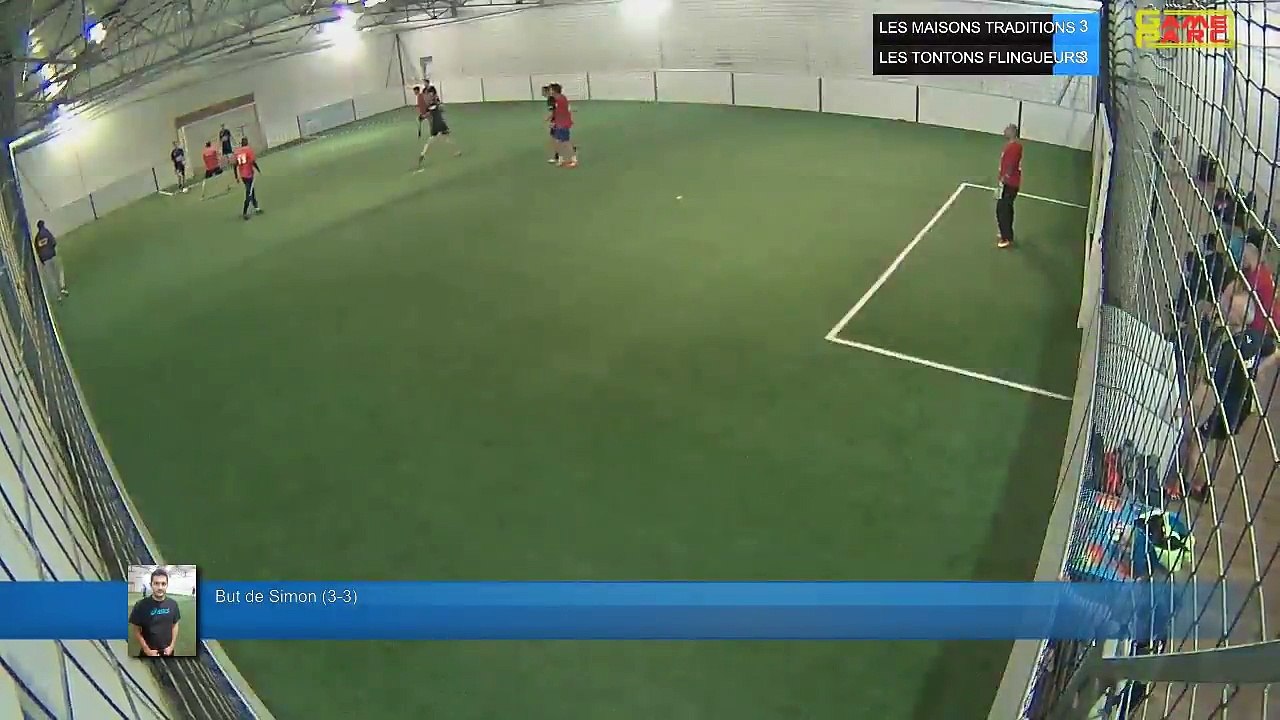 But de Simon (3-3) - LES MAISONS TRADITIONS Vs LES TONTONS FLINGUEURS - 10/04/18 21:00 - LIGUE 2