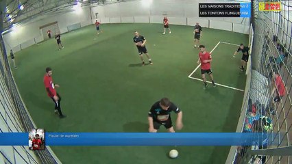 Faute de aurelien - LES MAISONS TRADITIONS Vs LES TONTONS FLINGUEURS - 10/04/18 21:00 - LIGUE 2