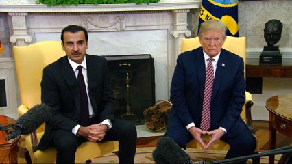 Trump: US-Qatar ties 'work extremely well'