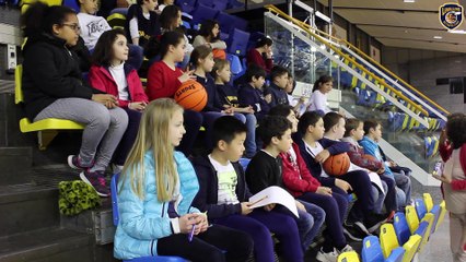 Une classe de CM1 à la rencontre des Levallois Metropolitans