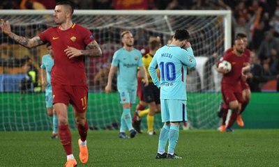 AS Roma Singkirkan Barcelona dari Liga Champions