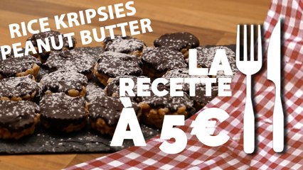 RECETTE À 5€ : Rice Krispies, Peanut Butter & Chocolate
