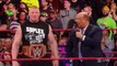 Brock Lesnar brutalizes injured Roman Reigns