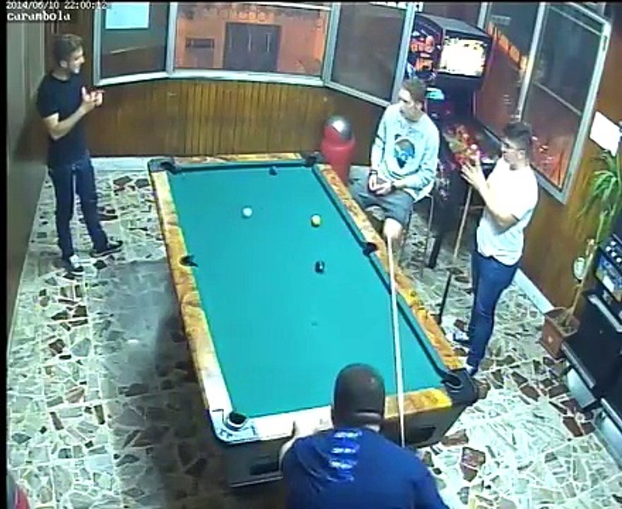 Le joueur de billard le plus chanceux du monde