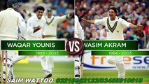 Waqar Younis vs Wasim Akram  Who's The Greatest.HD64