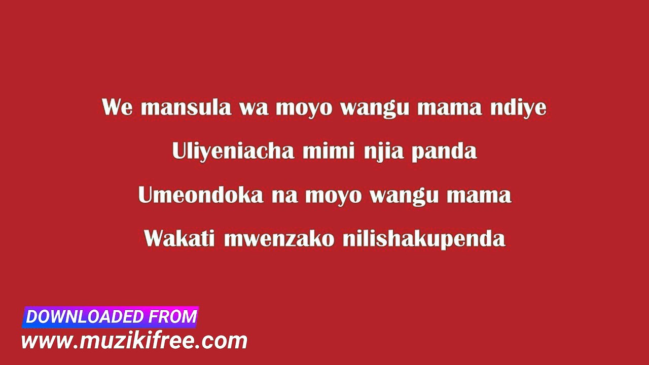 Aslay - Kwa Raha Lyrics