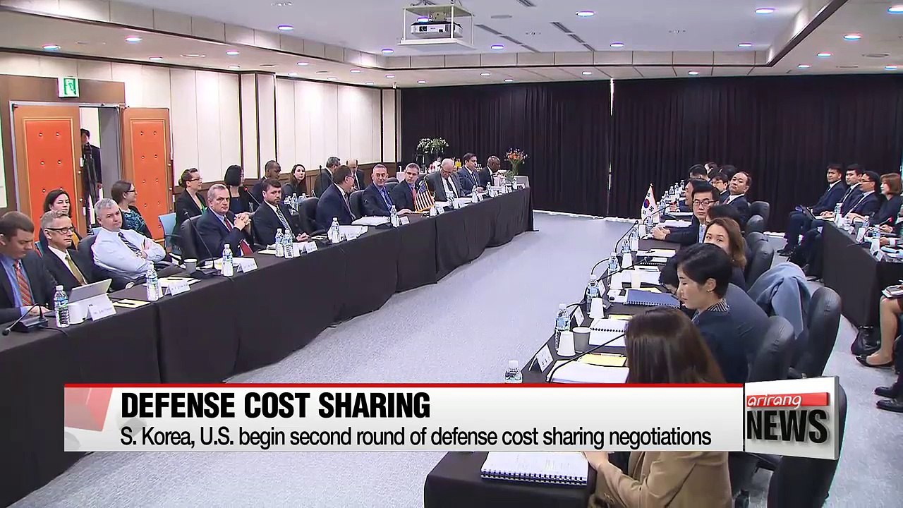 South Korea, U.S. begin second round of defense cost sharing negotiations