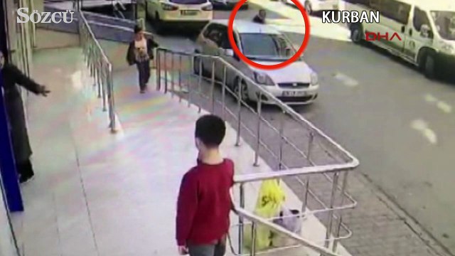 Ümraniye’de maskeli saldırgan otomobildeki kişiye kurşun yağdırdı