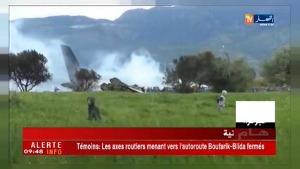 Argélia: acidente com avião militar provoca mais de 250 mortos