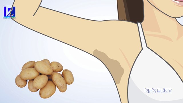 Get Rid of Dark Underarms आलू के रस से डार्क अंडरआर्म्स से छुटकारा । Daily Health Care