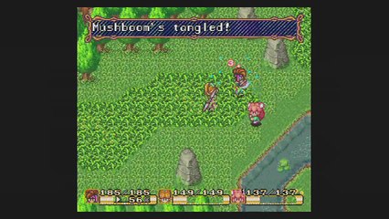 Secret of Mana 009 - Leveling up Weapon and Magic Skills