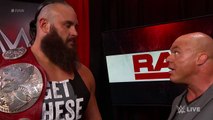 Braun Strowman & Nicholas relinquish the Raw Tag Team Titles_ Raw, April 9, 2018