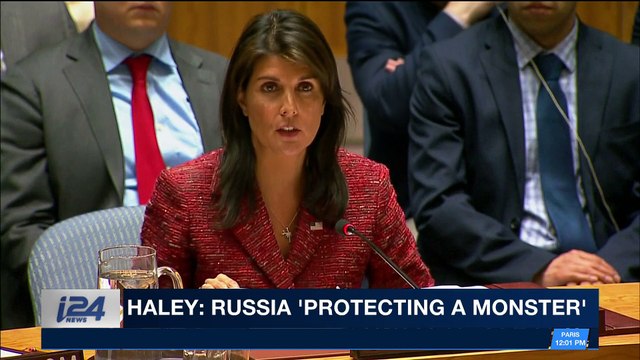 i24NEWS DESK | WHO: 500 Syrians show signs of toxic exposure | Wednesday, April 11th 2018