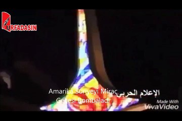 ABD'nin Suriye'yi Bombalama Görüntüleri