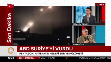 ABD, Suriye'yi vurdu